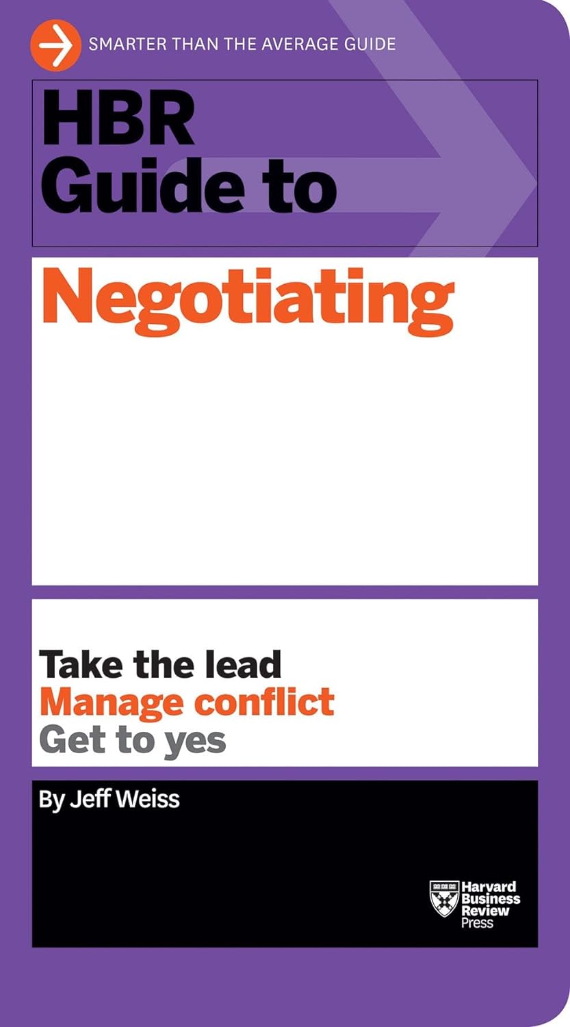 HBR Guide to Negotiating image 0