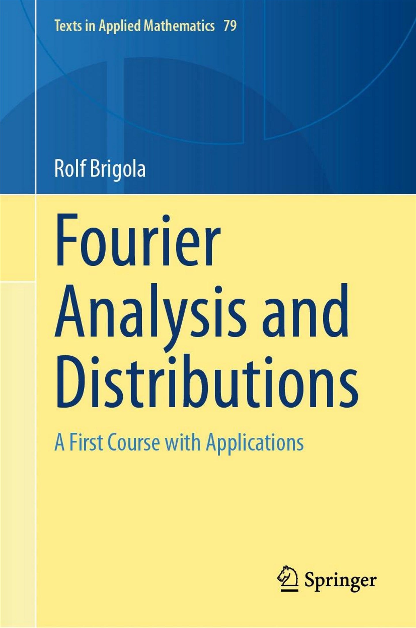 Fourier Analysis and Distributions image 0