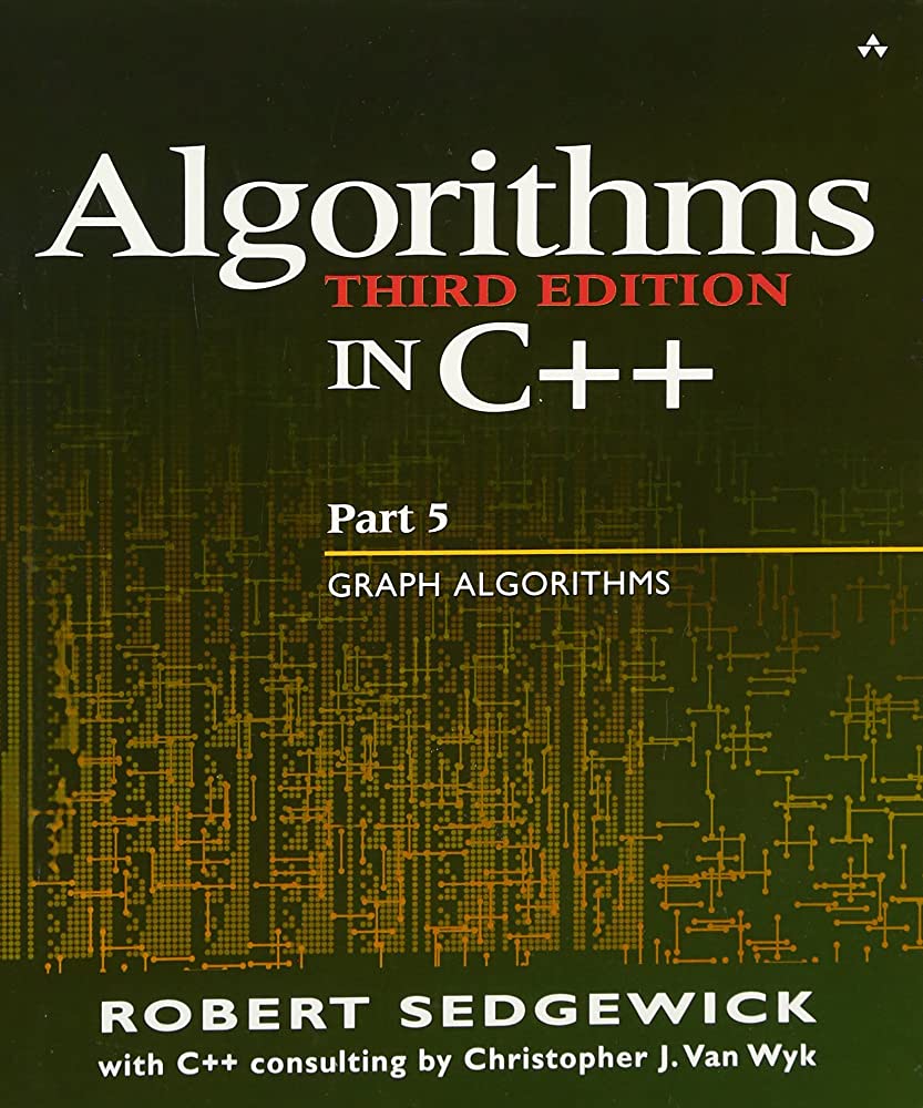 Algorithms in C++, Part 5, Graph Algorithms image 0