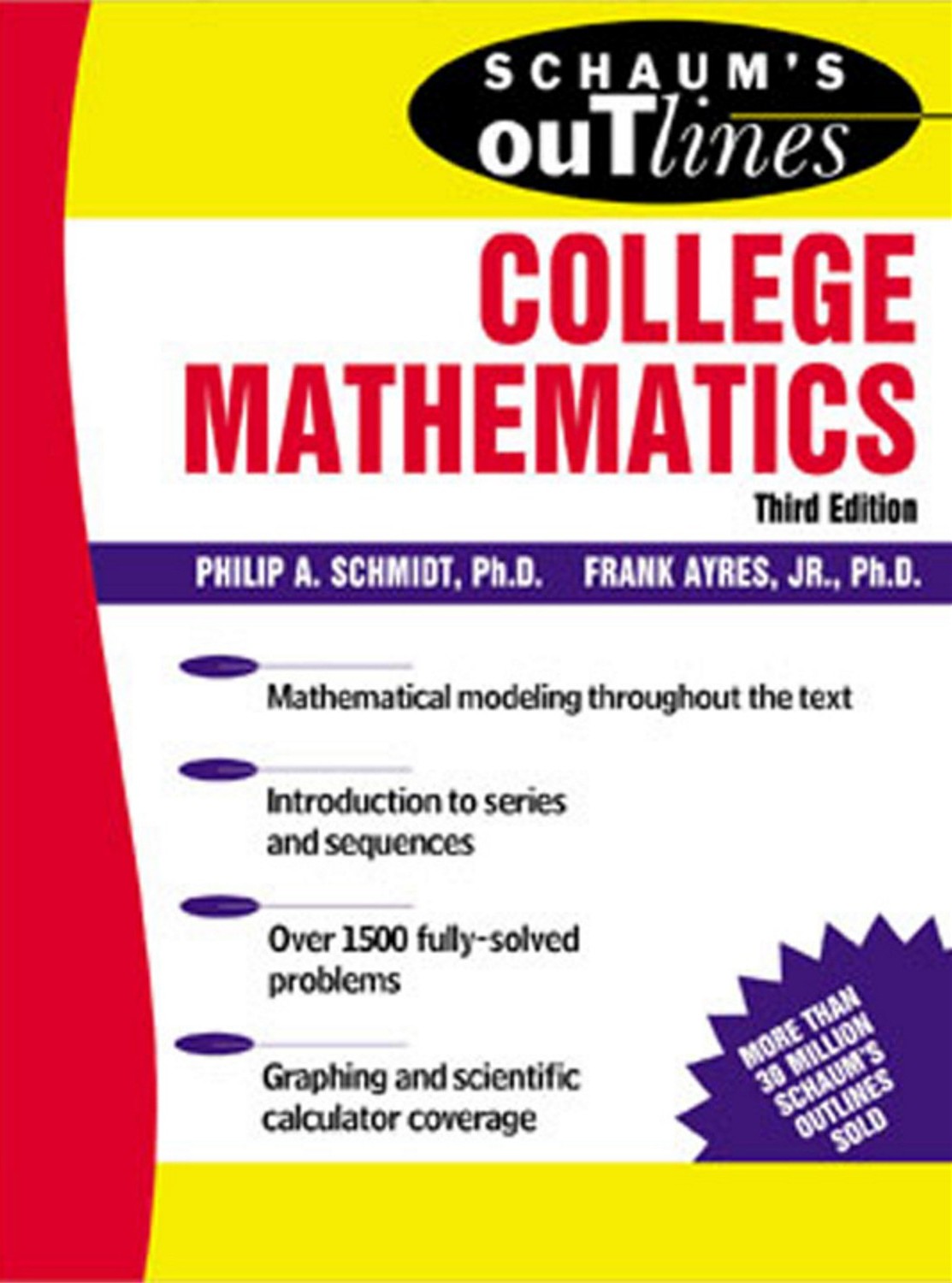 Schaum’s Outline of College Mathematics image 0