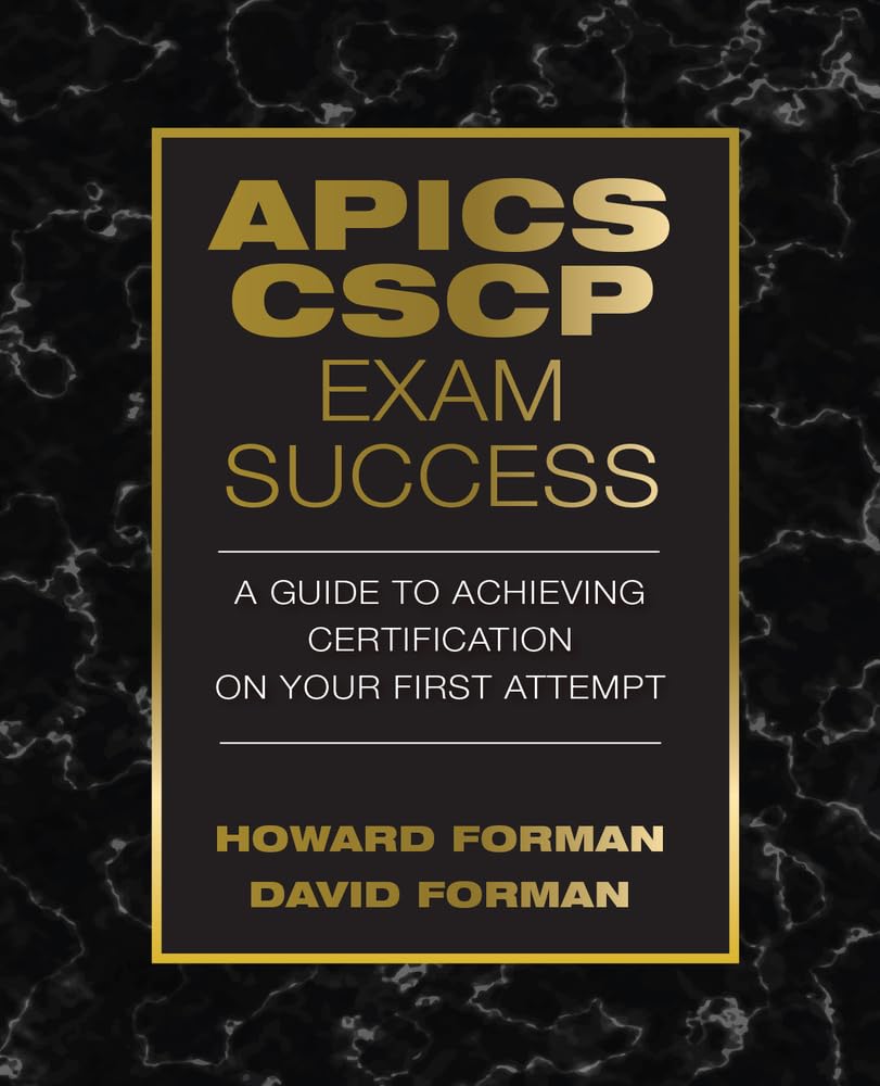 APICS CSCP Exam Success image 0
