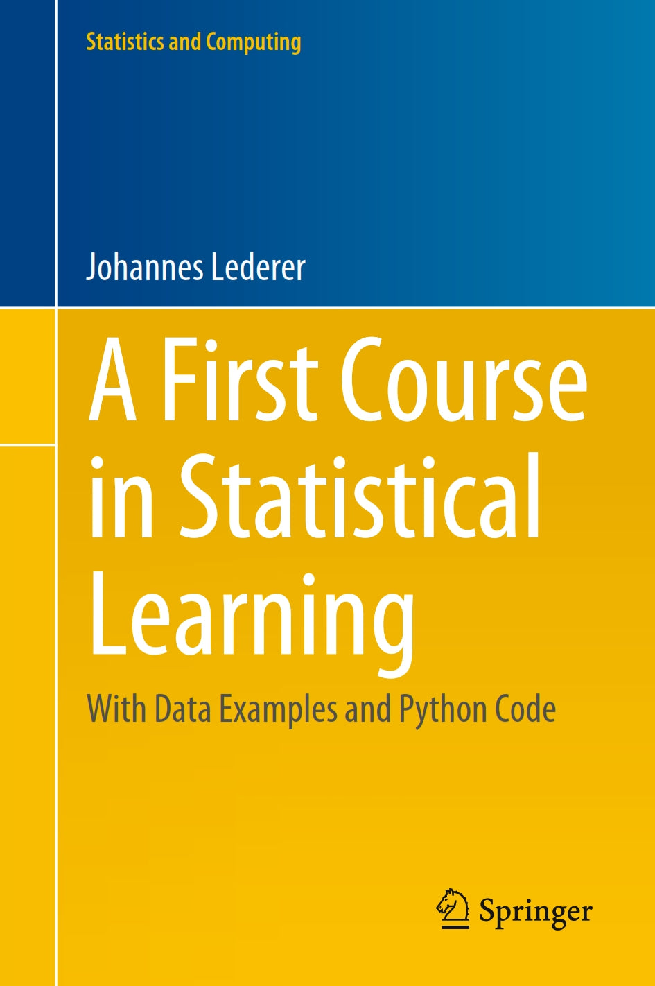 A First Course in Statistical Learning image 0