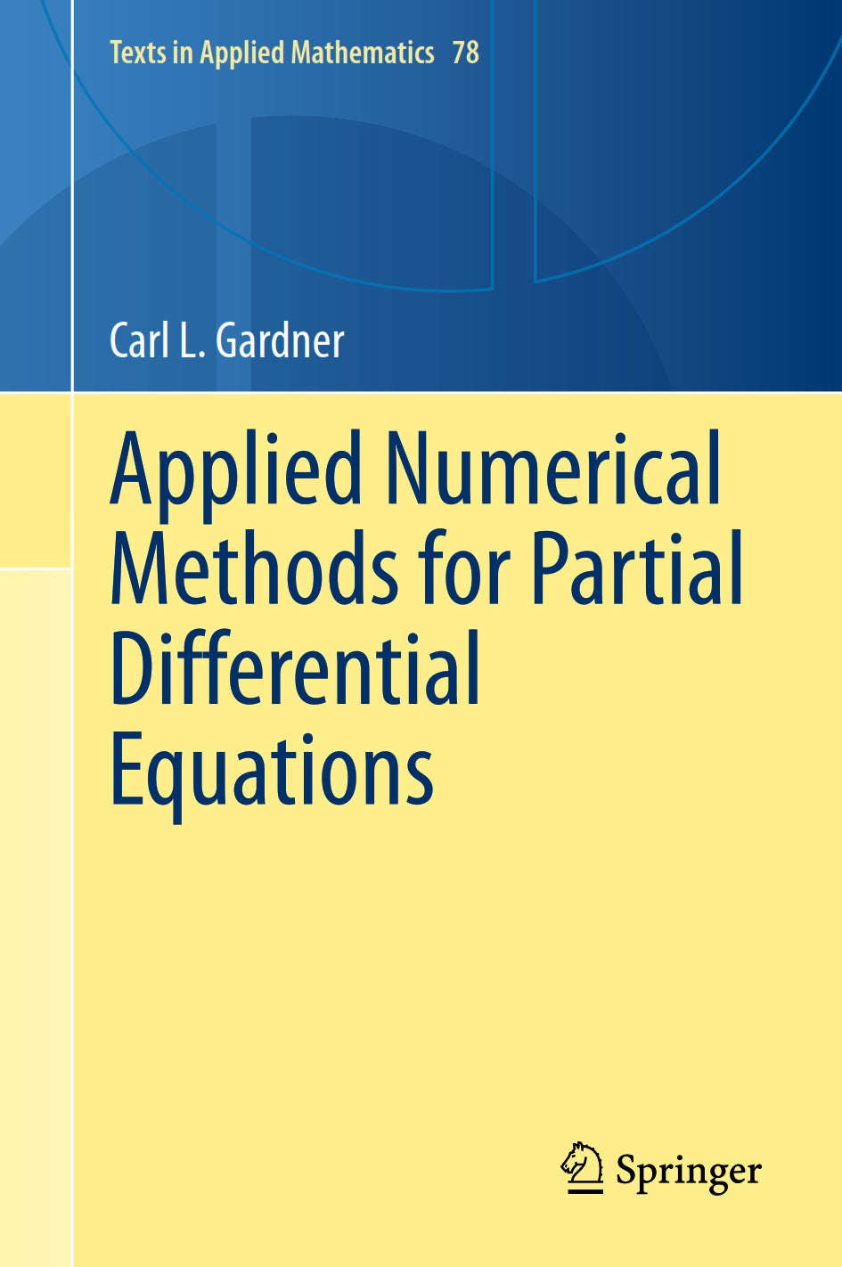 Applied Numerical Methods for Partial Differential Equations image 0