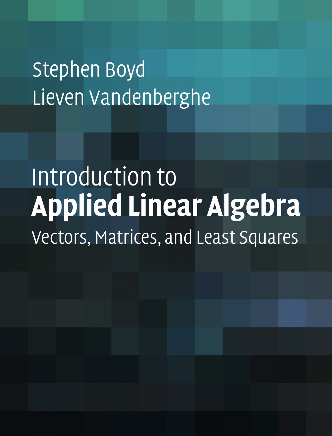 Introduction to Applied Linear Algebra image 0