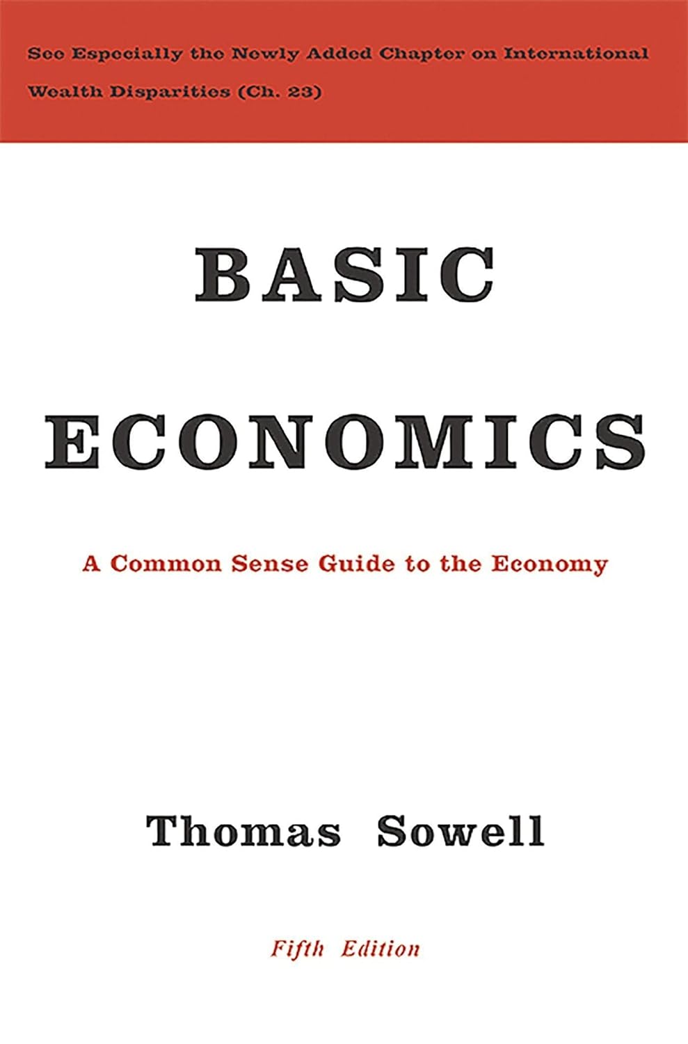 Basic Economics, A Common Sense Guide to the Economy image 0