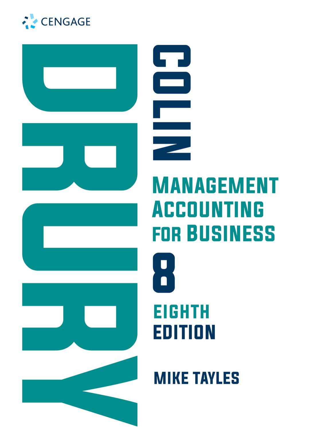 Management Accounting for Business image 0