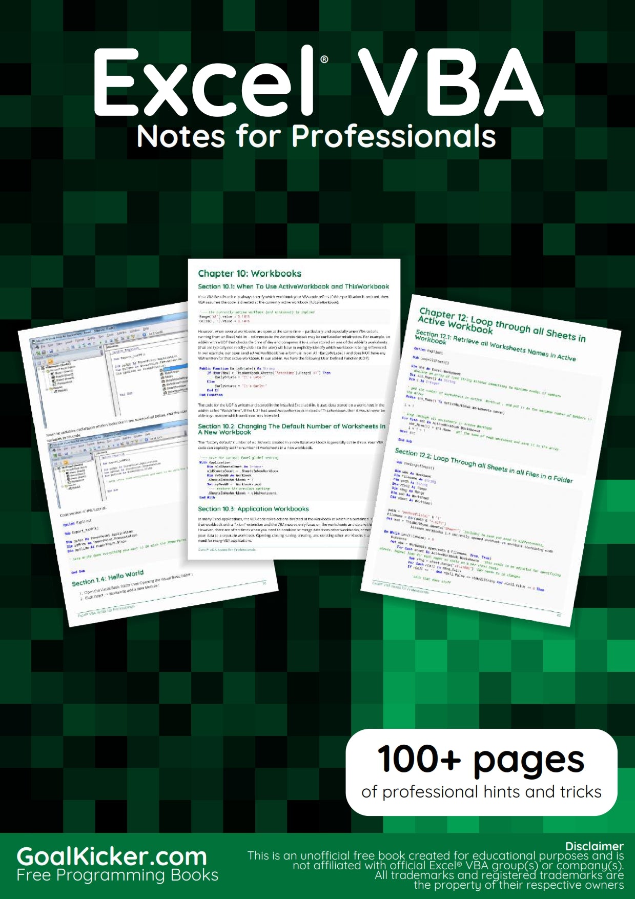 Excel VBA Notes For Professionals image 0