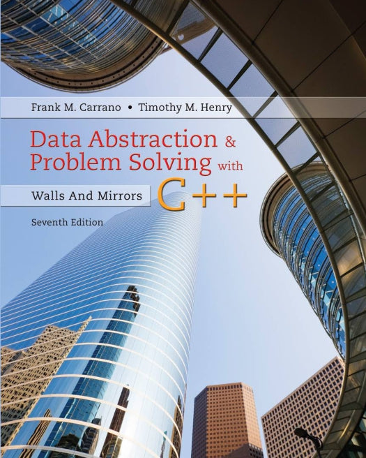 Data Abstraction & Problem Solving with C++ image 0