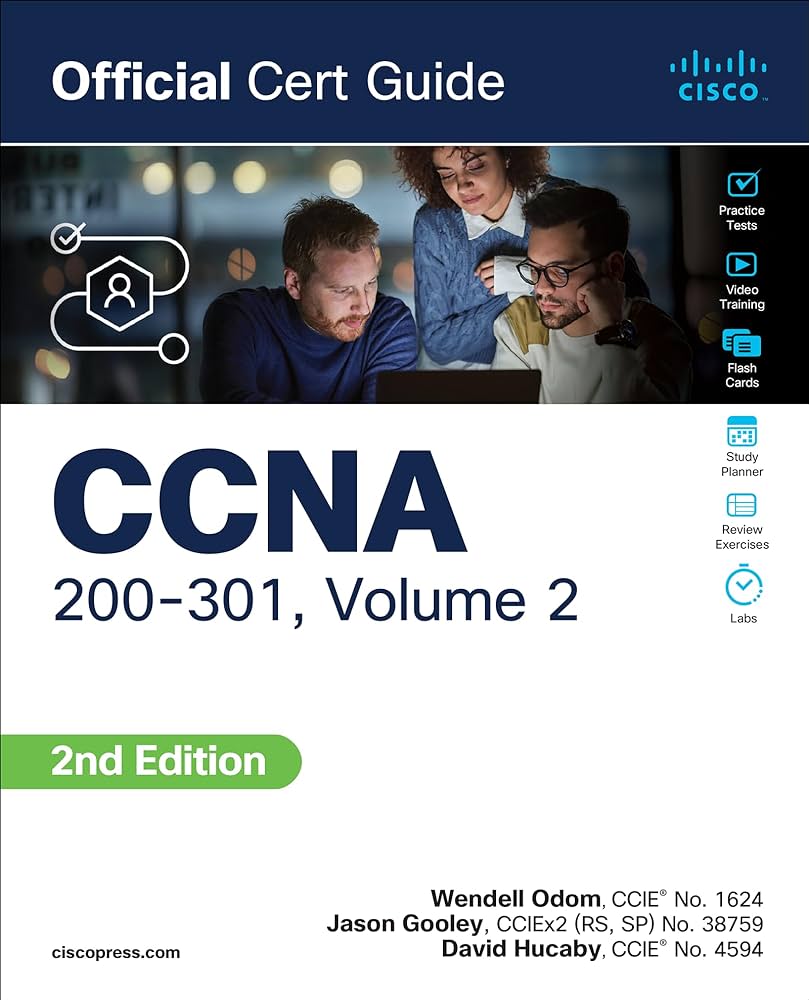 CCNA 200-301 Official Cert Guide, Volume 2 image 0