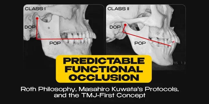 Predictable Functional Occlusion. Roth Philosophy, Masahiro Kuwata's Protocols, and the TMJ-First Concept