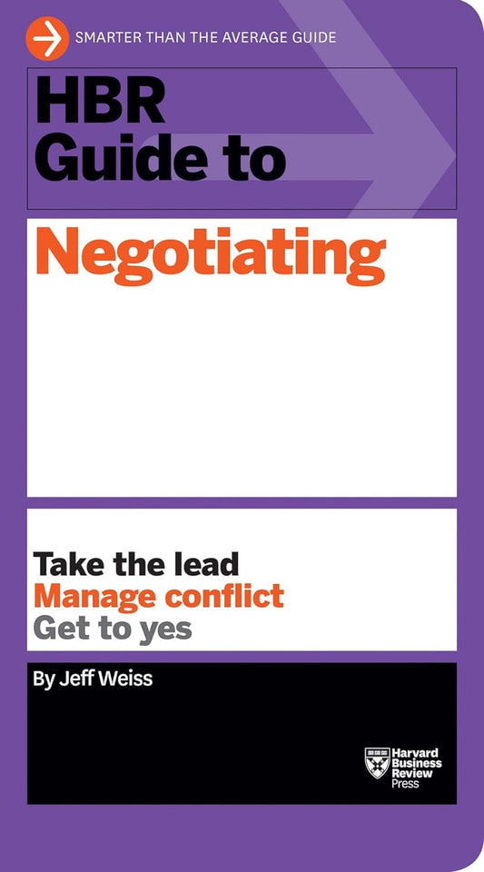 HBR Guide to Negotiating image 0