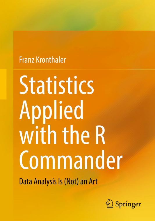 Statistics Applied with the R Commander image 0