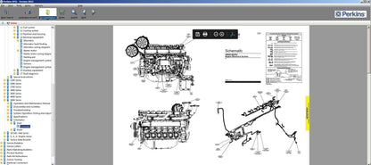PERKINS SPI2 2023A Service Manual & Parts Information System