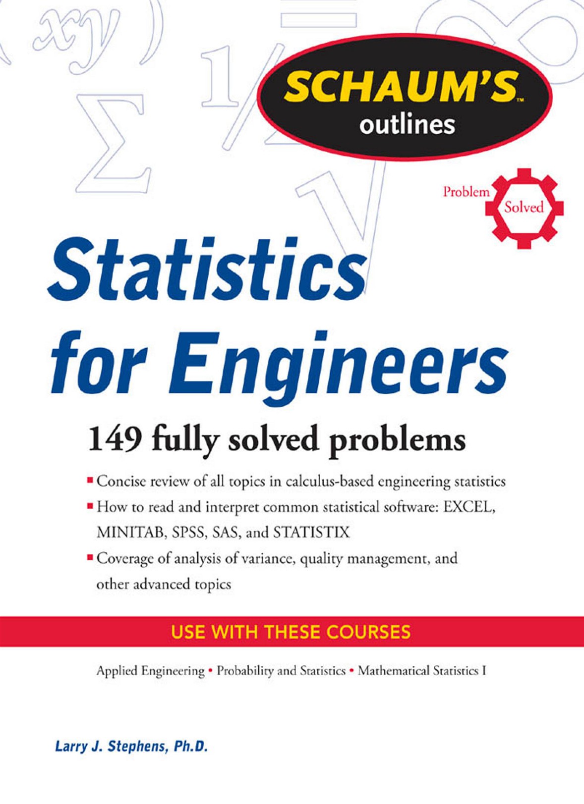 Schaum’s Outline of Statistics for Engineers image 0