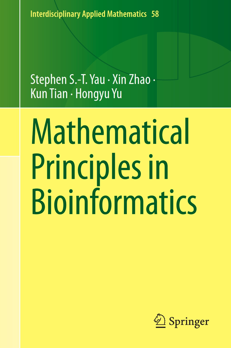 Mathematical Principles in Bioinformatics image 0