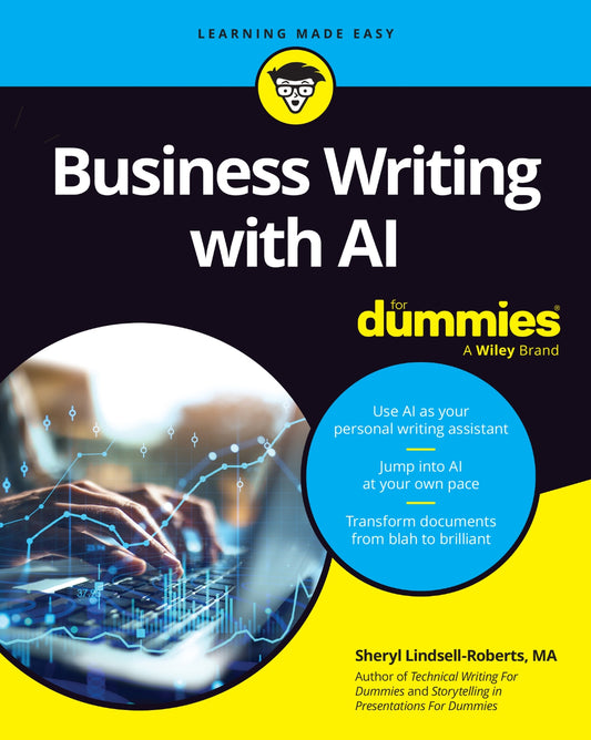 Business Writing with AI For Dummies image 0