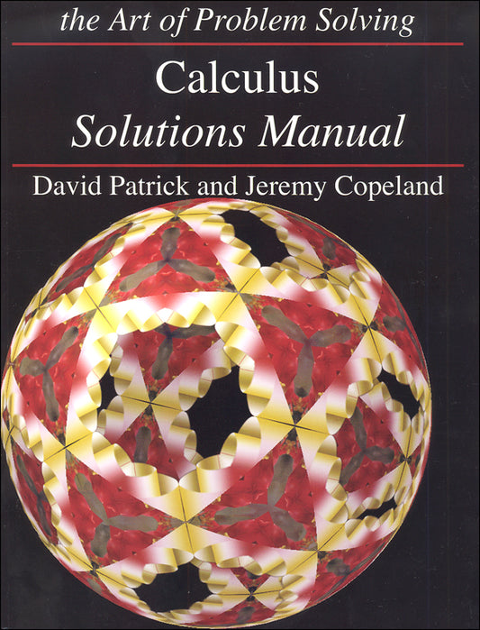 The Art of Problem Solving, Calculus, Solutions Manual image 0