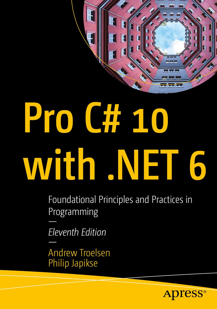 Pro C# 10 with .NET 6 image 0