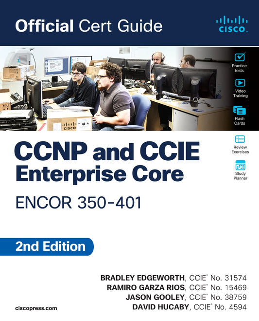 CCNP and CCIE Enterprise Core ENCOR 350-401 Official Cert Guide image 0