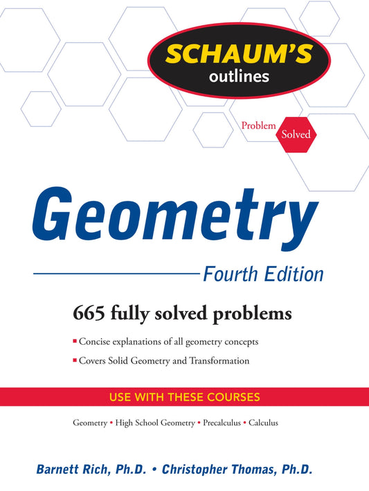 Schaum’s Outlines of Geometry image 0