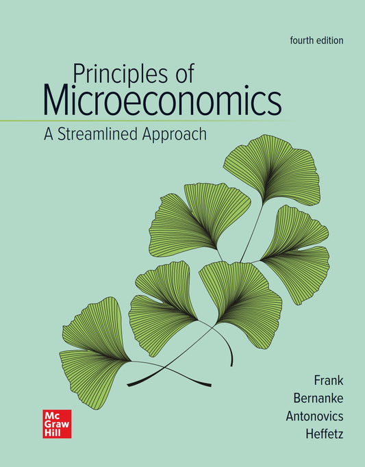 Principles of Microeconomics, A Streamlined Approach image 0
