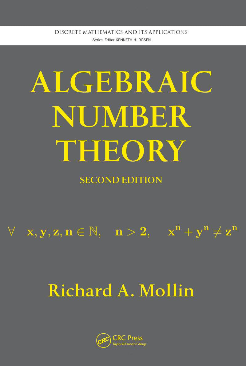 Algebraic Number Theory, Richard A. Mollin image 0