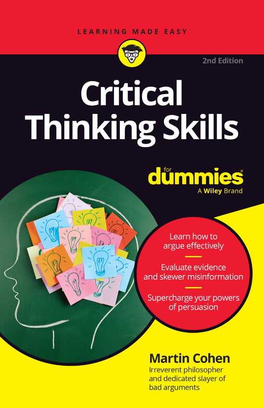 Critical Thinking Skills For Dummies image 0
