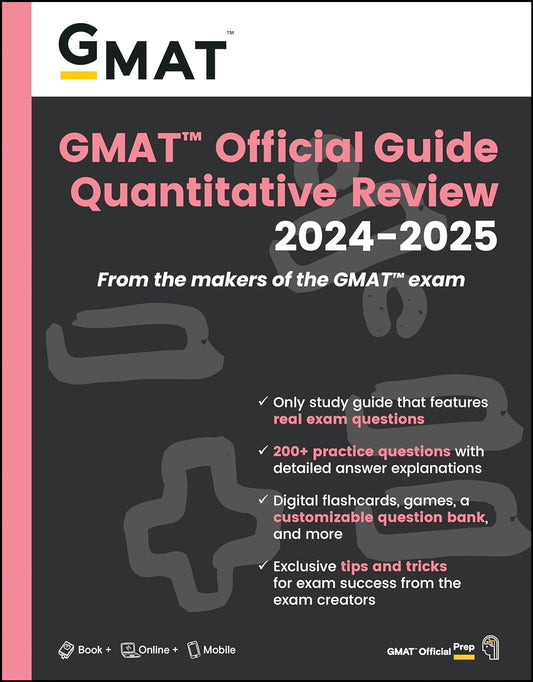 GMAT Official Guide Quantitative Review 2024-2025 image 0