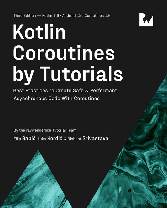 Kotlin Coroutines by Tutorials image 0