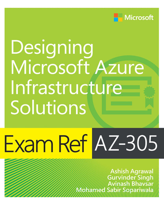 Exam Ref AZ-305 Designing Microsoft Azure Infrastructure Solutions image 0