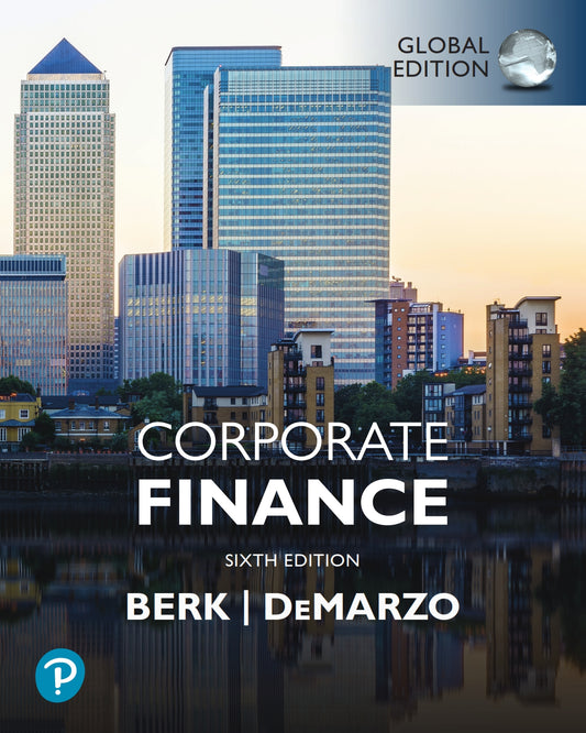 Corporate Finance, Berk &amp; DeMarzo image 0