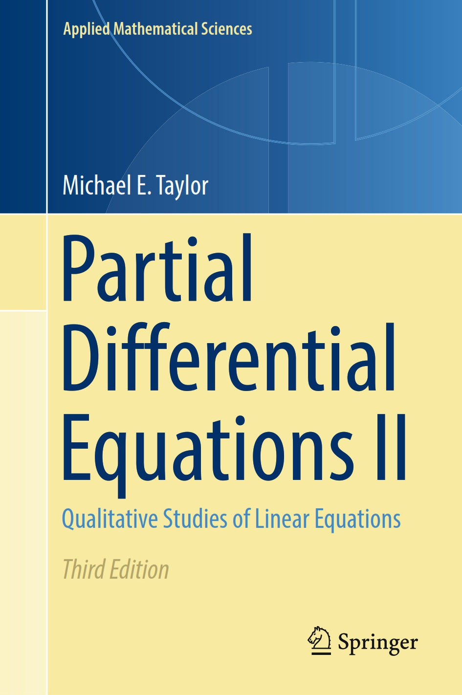 Partial Differential Equations II image 0