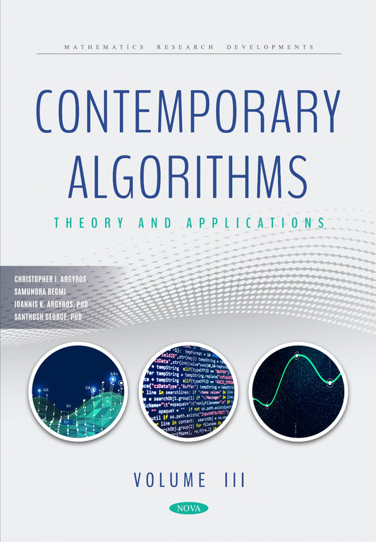 Contemporary Algorithms, Theory and Applications, Volume III image 0
