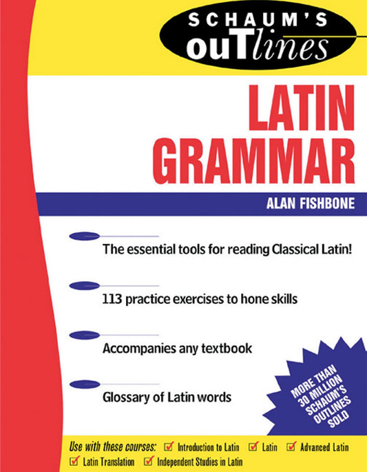 Schaum’s Outline of Latin Grammar image 0