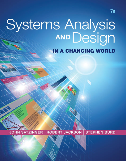 Systems Analysis and Design in a Changing World image 0
