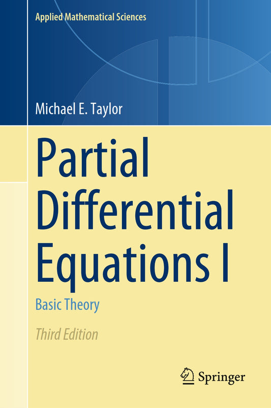 Partial Differential Equations I image 0