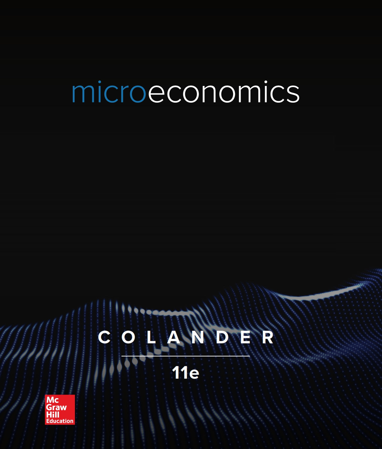 Microeconomics, Colander image 0