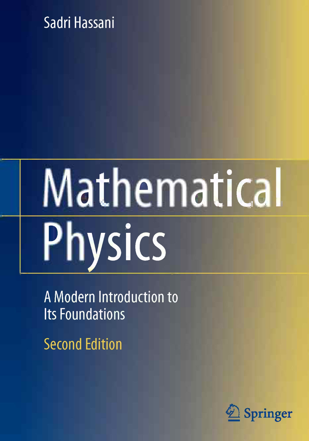 Mathematical Physics, A Modern Introduction to Its Foundations image 0