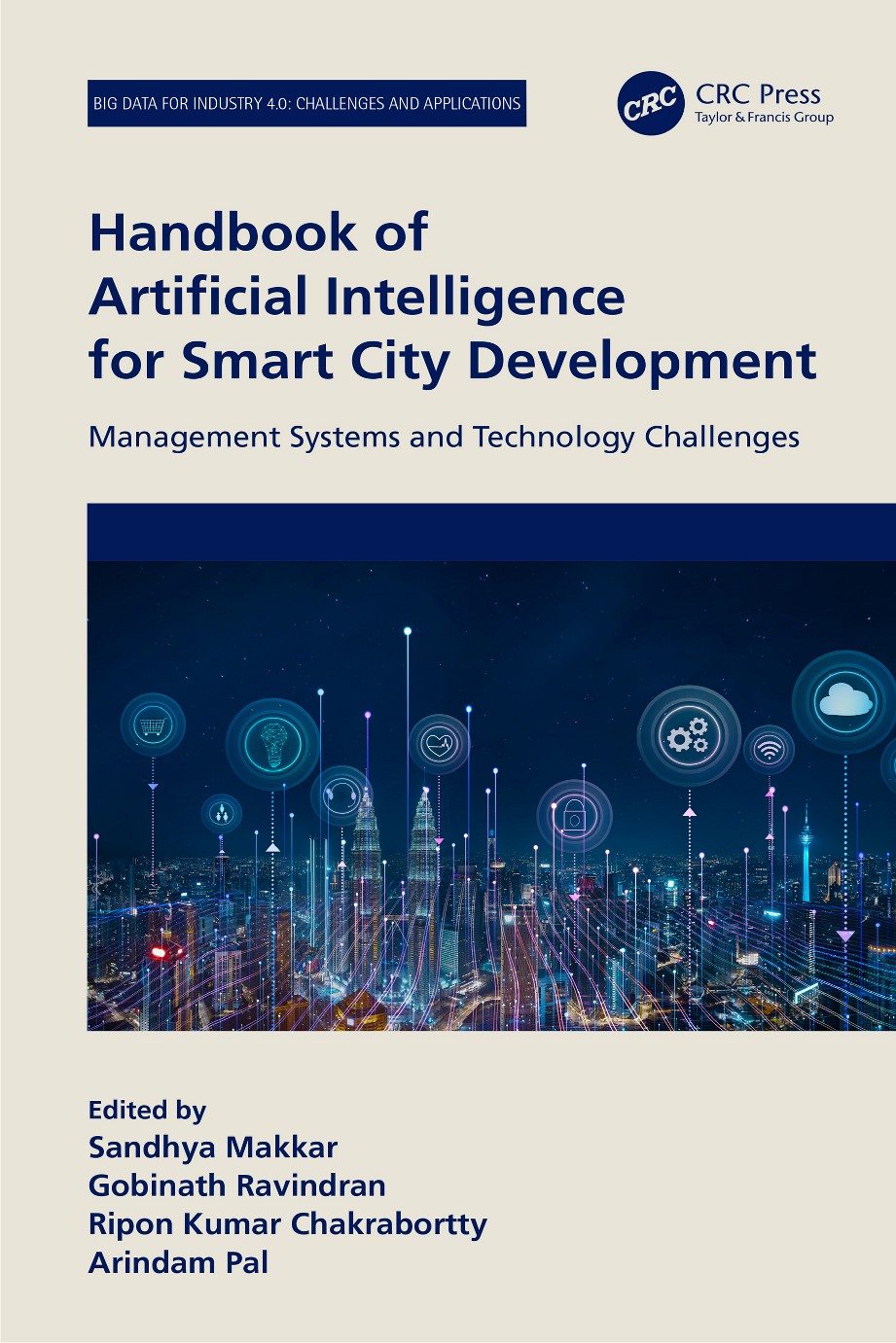 Handbook of Artificial Intelligence for Smart City Development image 0