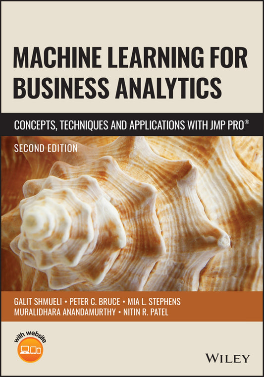 Machine Learning for Business Analytics, Concepts, Techniques and Applications with JMP Pro image 0