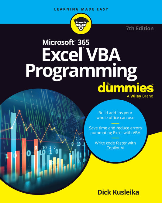 Microsoft 365 Excel VBA Programming For Dummies image 0