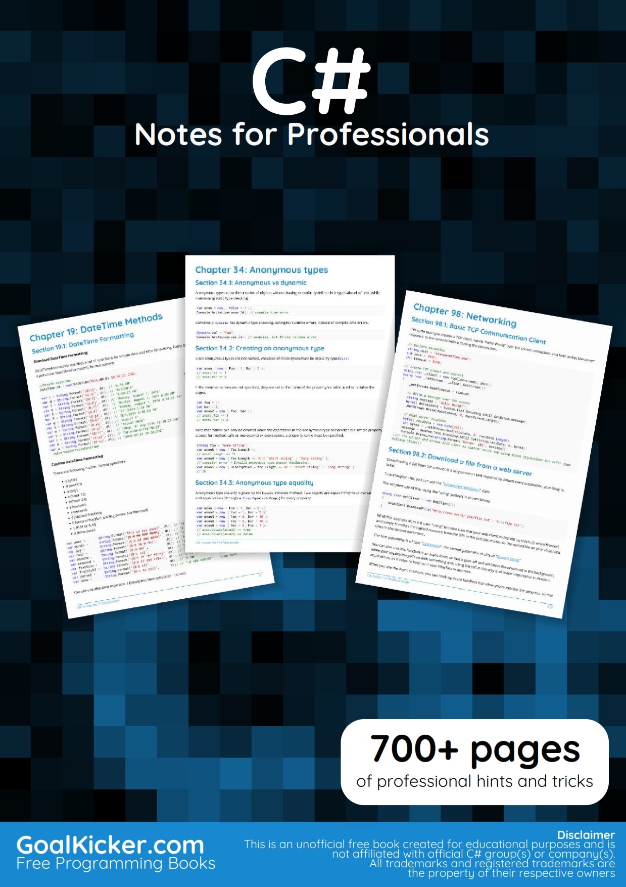 C# Notes for Professionals image 0