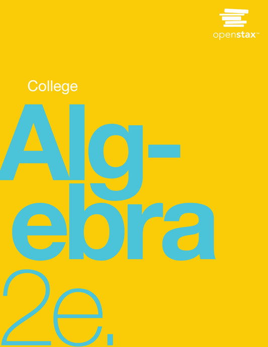 Openstax, College Algebra image 0