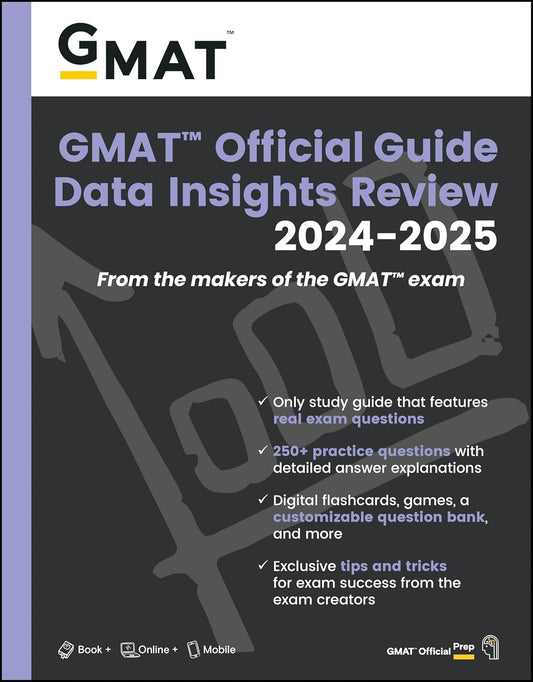 GMAT Official Guide Data Insights Review 2024-2025 image 0