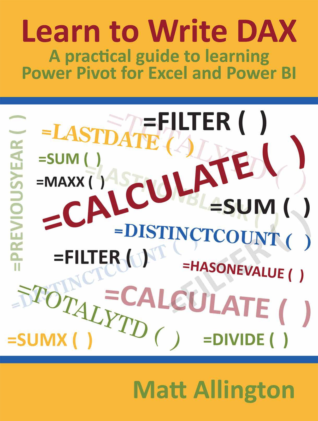 Learn to Write DAX image 0