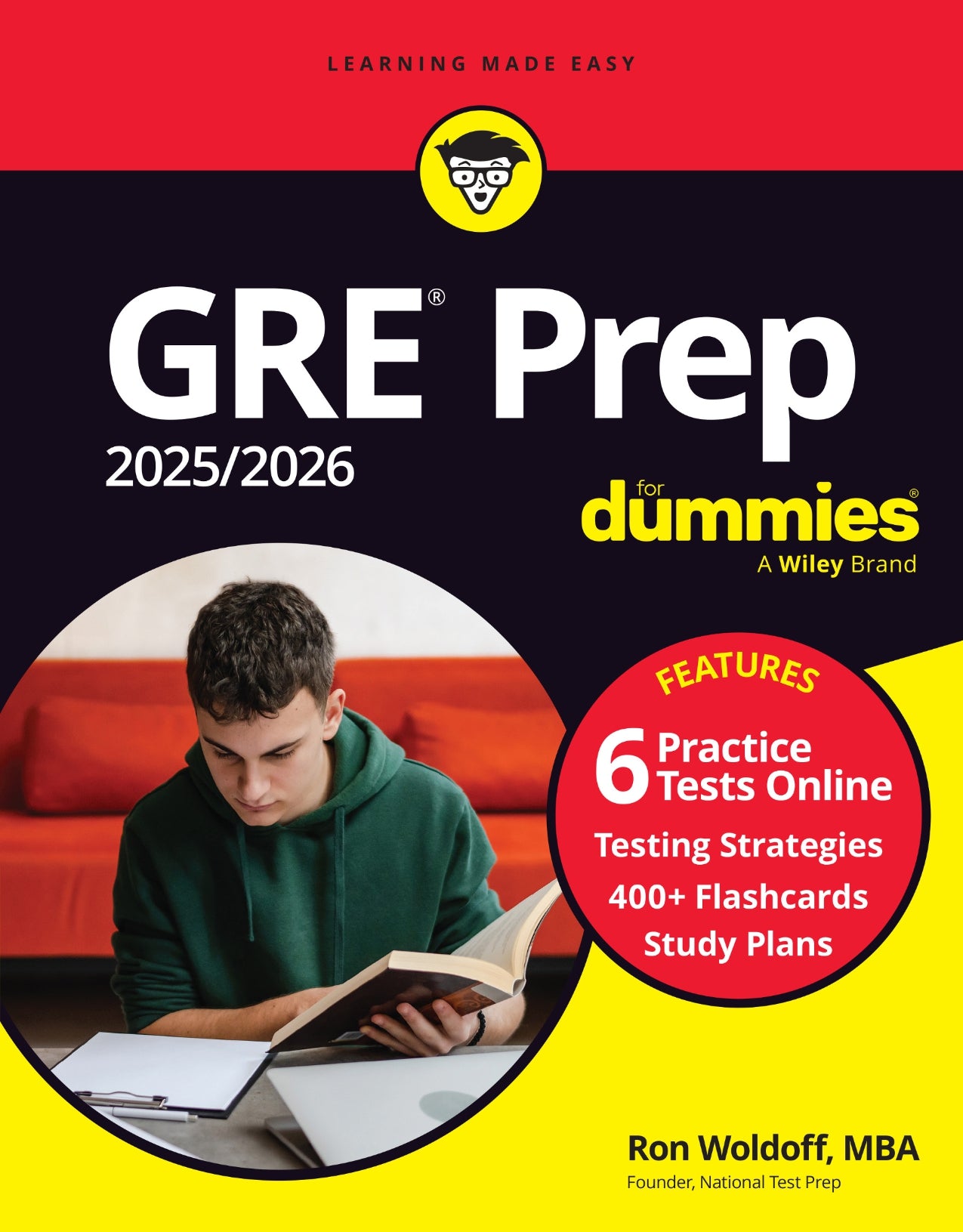 GRE Prep 2025 2026 For Dummies image 0