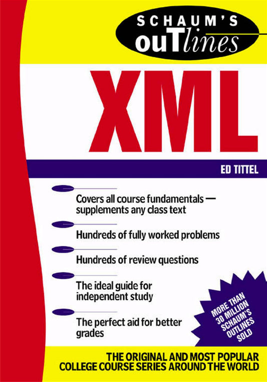 Schaum’s Outline of XML image 0