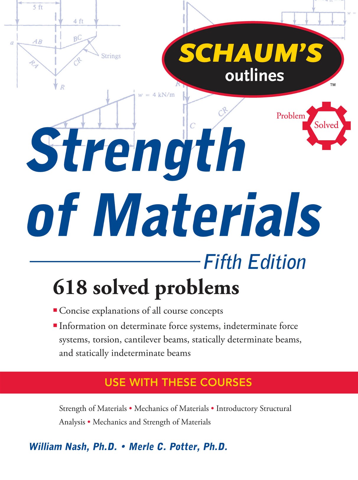 Schaum’s Outline of Strength of Materials image 0
