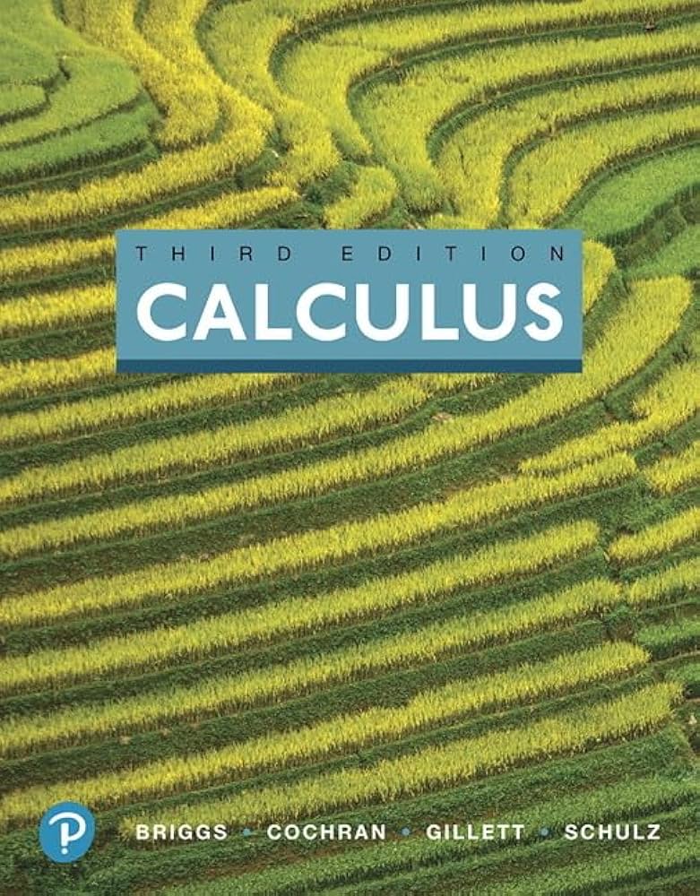 Calculus, Briggs, Cochran, Gillett, and Schulz image 0