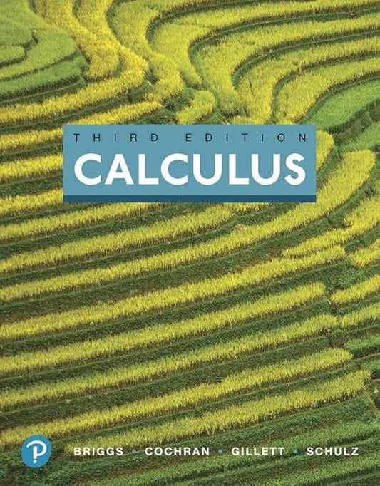 Calculus, Briggs, Cochran, Gillett, and Schulz image 0